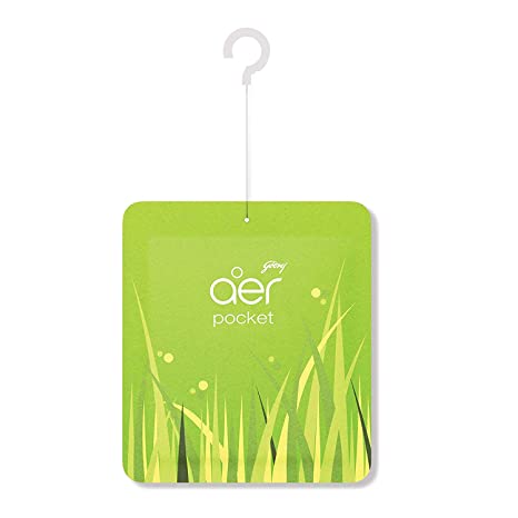 Aer Pocket - Bathroom Air Fragrance, Fresh Lush Green